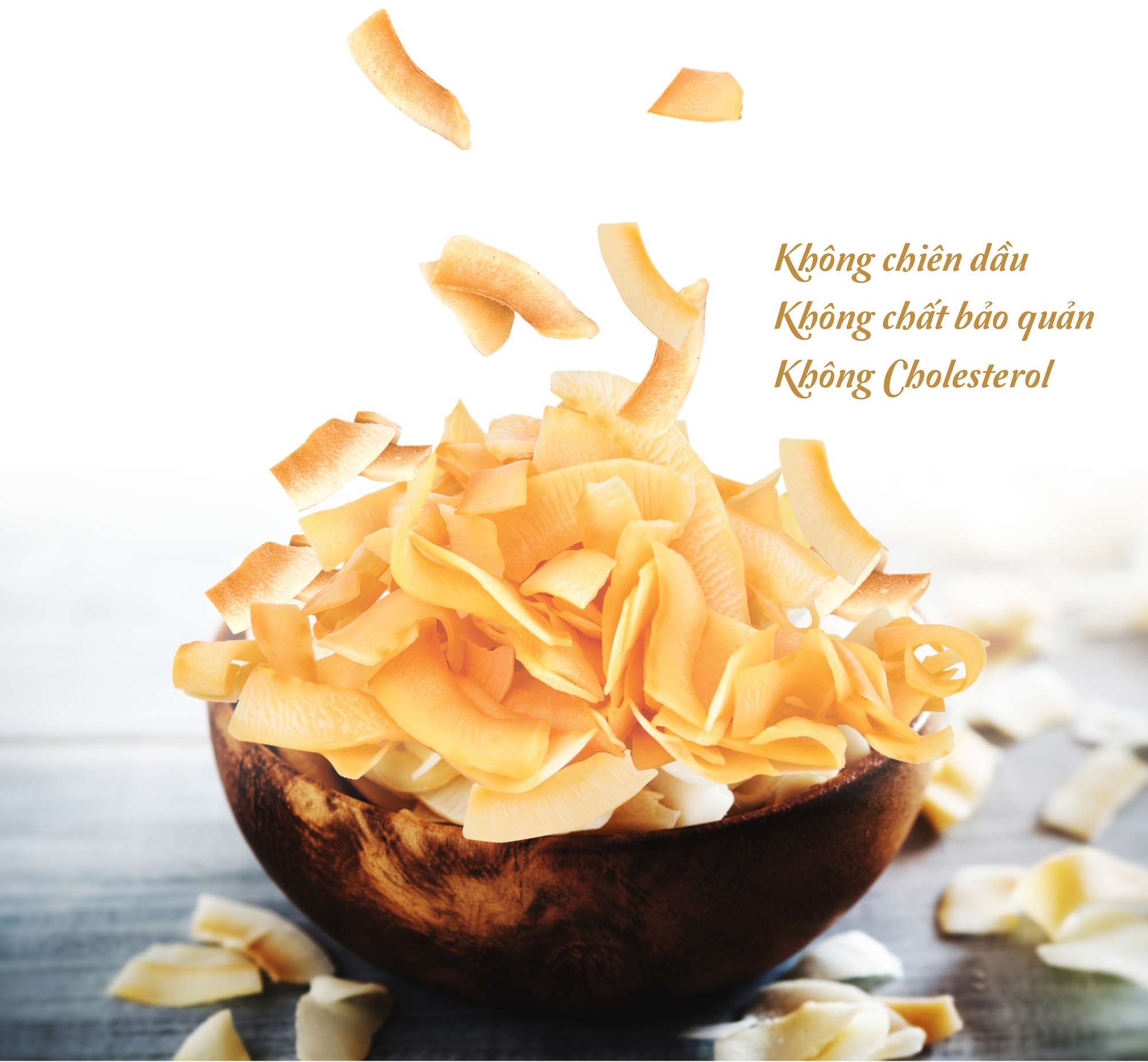 Vietcoco Toasted coconut chips