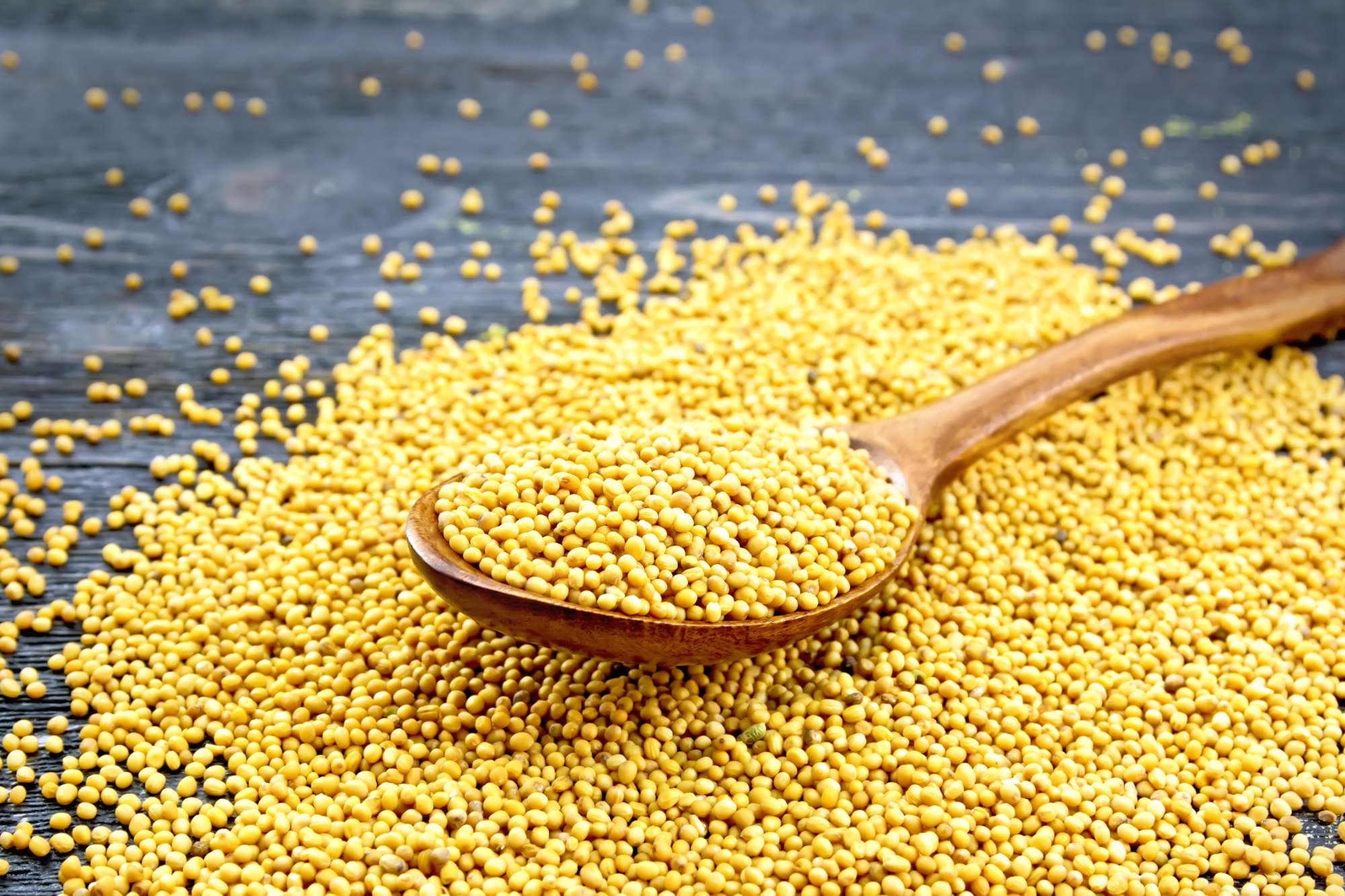 Mustard, a low-calorie and nutritious spice